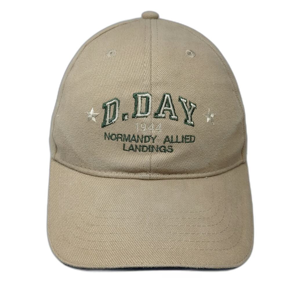Atlantis Baseball Cap Beige One Size D Day Normandy Allied Landings Hat Stars